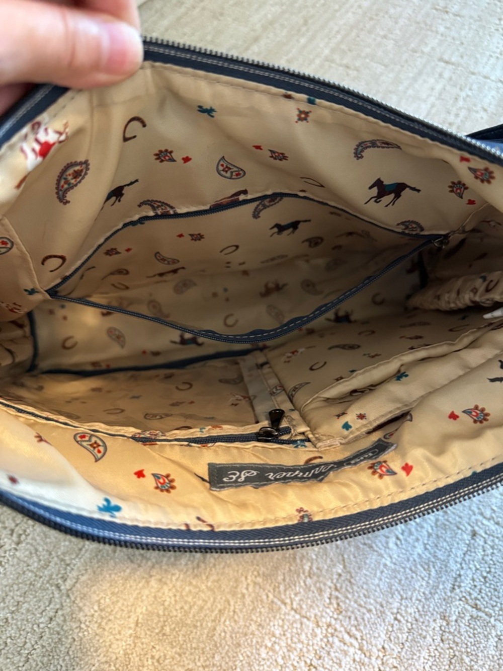 Lug Camper SE Horse Crossbody Purse Handbag - Picture 3 of 5